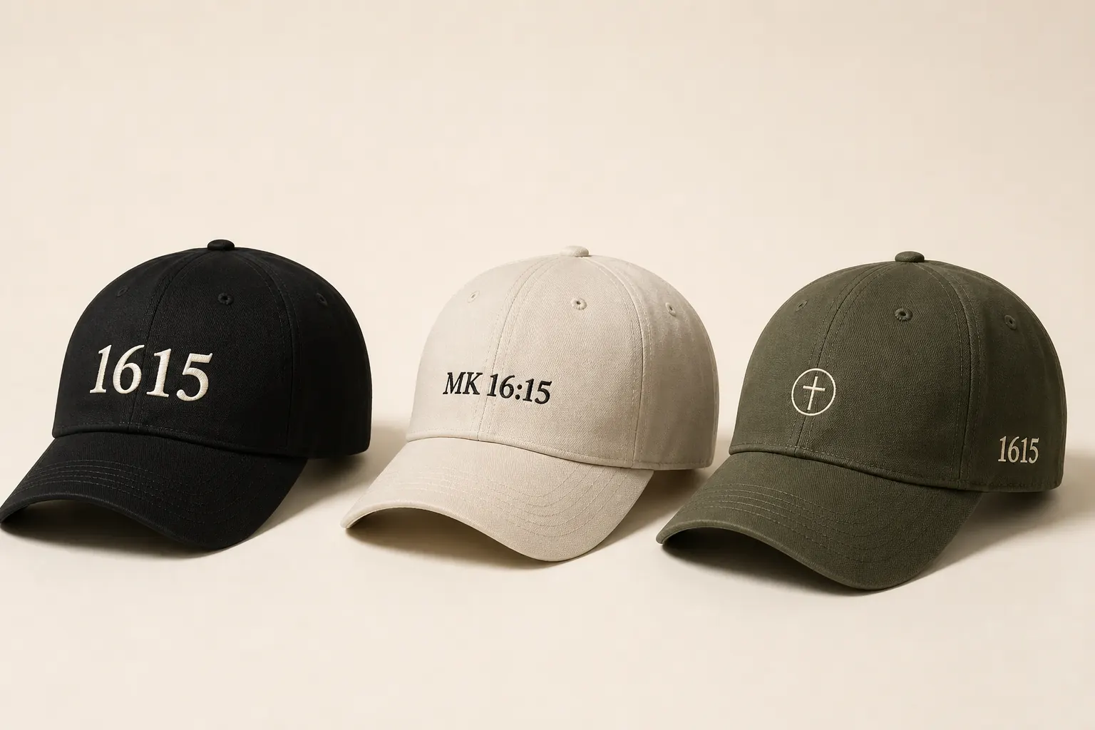 Bonés da coleção MK 1615